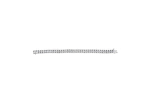 14K Gold White Diamond Tennis Bracelet